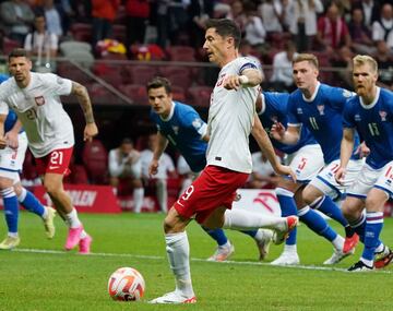 Lewandowski scored but Poland performed poorly in the recent Euro 2024 qualifiers.